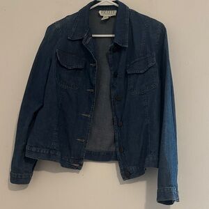 Denim Jacket Size 2 Petite Sophisticate